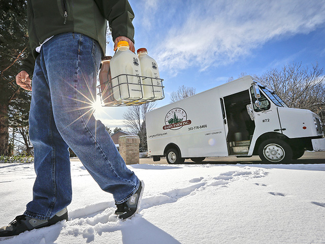 Longmont Dairy never quit the home-delivery business; today it has more than 25,000 customers in the Colorado Front Range region. (DTN/Progressive Farmer image by Lance Murphey)